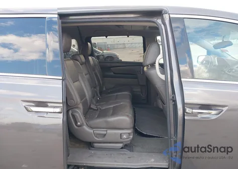 2012 Honda Odyssey Touring/Touring Elite from USA, damaged, VIN 5FNRL5H99CB082167